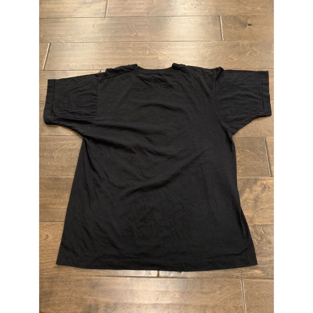 Vintage Screen Stars Hard Rock New York Black Short Sleeve T-shirt Size M MEDIUM - Picture 3 of 8